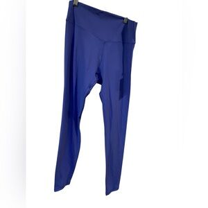 77. NWT Vuori all the form leggings BRIGHT IRIS Size XL